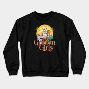 Golden Girls Retro Sunny Time Crewneck Sweatshirt
